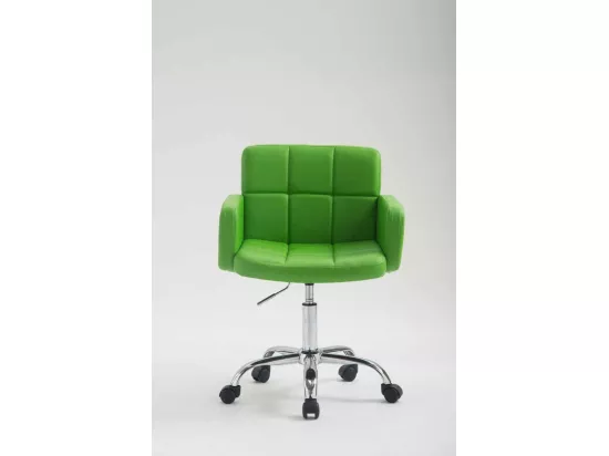 Chaise de bureau - Similicuir & Métal chromé - Los Angeles