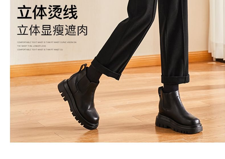 Kwuartz - High Rise Plain Straight Leg Broek