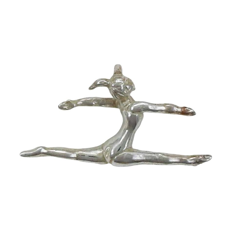 Pendentif saut écart - Argent massif
