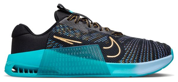 Chaussures de Training Nike Metcon 9 AMP Bleu/Or Femme
