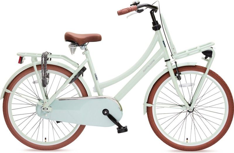 Antilope - Mini Cargo X1 - Transportfiets - Mat Lichtgroen - 24 Inch