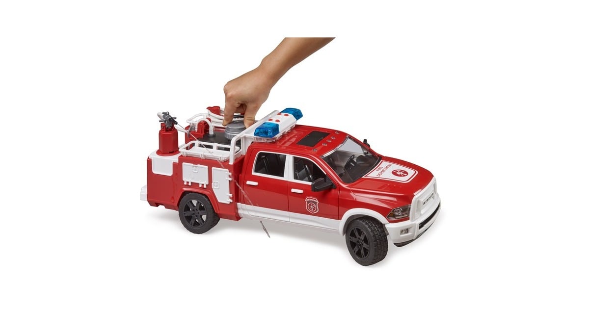 bruderRAM 2500 brandweerwagen met licht en geluid Modelvoertuig  (02544)