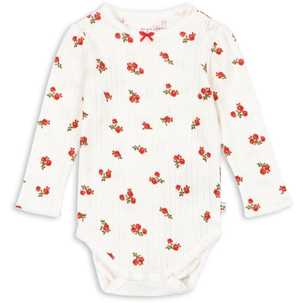 Køb Konges Sløjd Rose Red Minnie Body GOTS