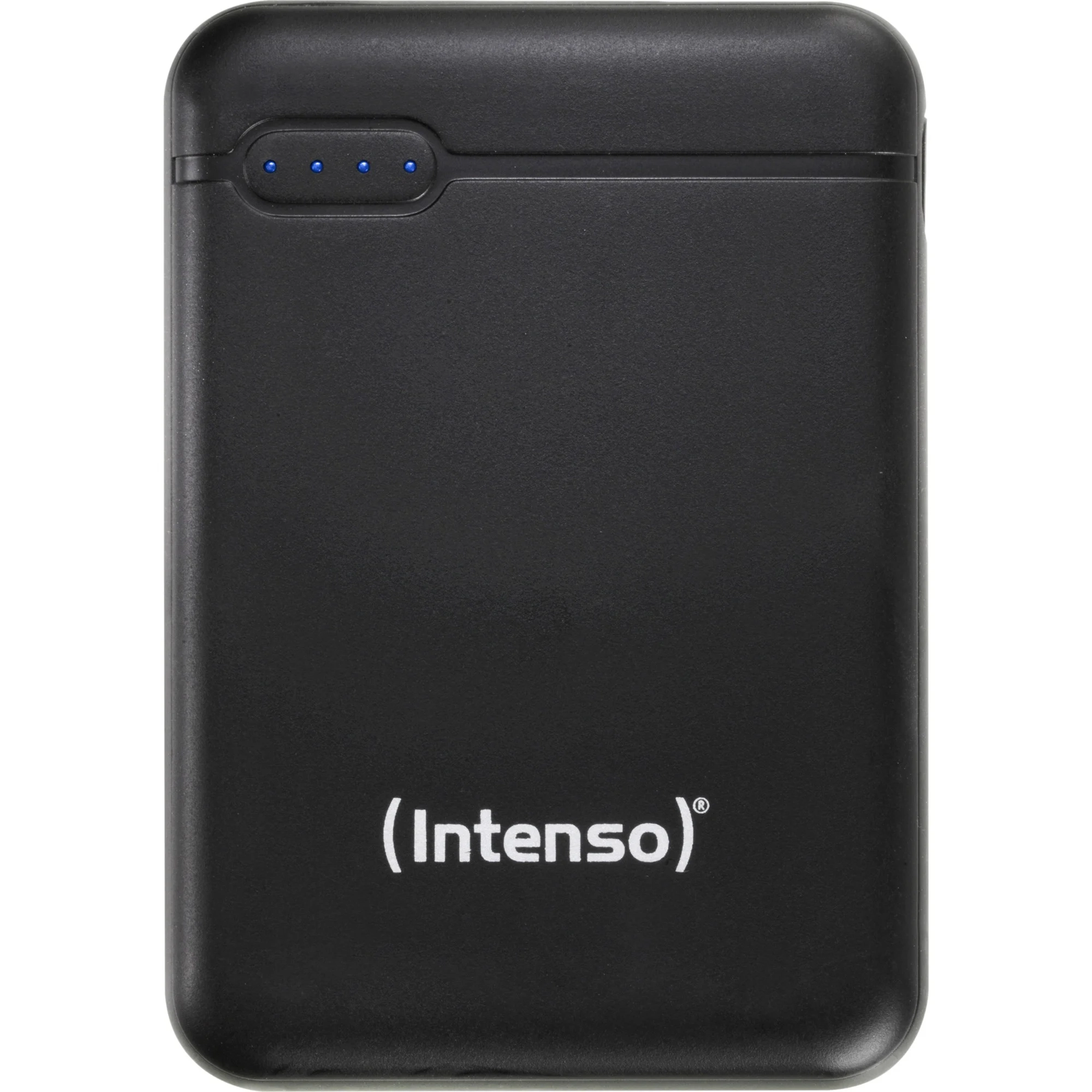 (2.1A) 5000mAh XS5000 USB C / USB A / Micro USB  Powerbank Ladegerät mit LED Anzeige (7313520) - Schwarz