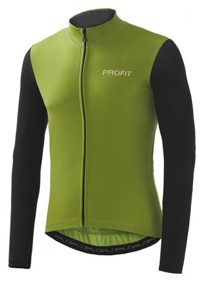 Maillot Manches Longues Spiuk Profit Cold&Rain Vert Kaki