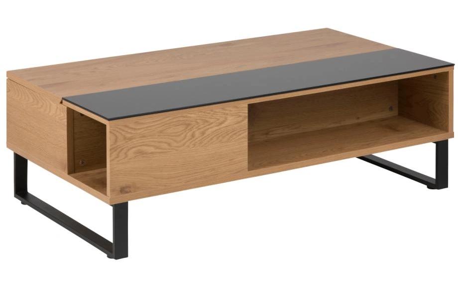 Couchtisch Azalea Nature/Schwarz<br>Wohnzimmertisch