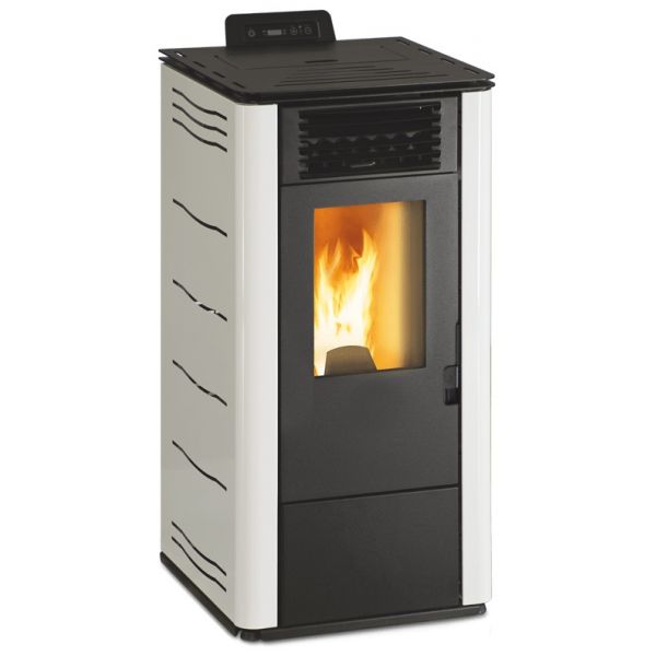 Salamandra ARTEL de Pellets 9kW Easy M White - EASY/M-W