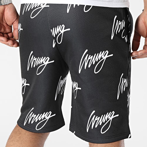 Short Jogging Sign Noir