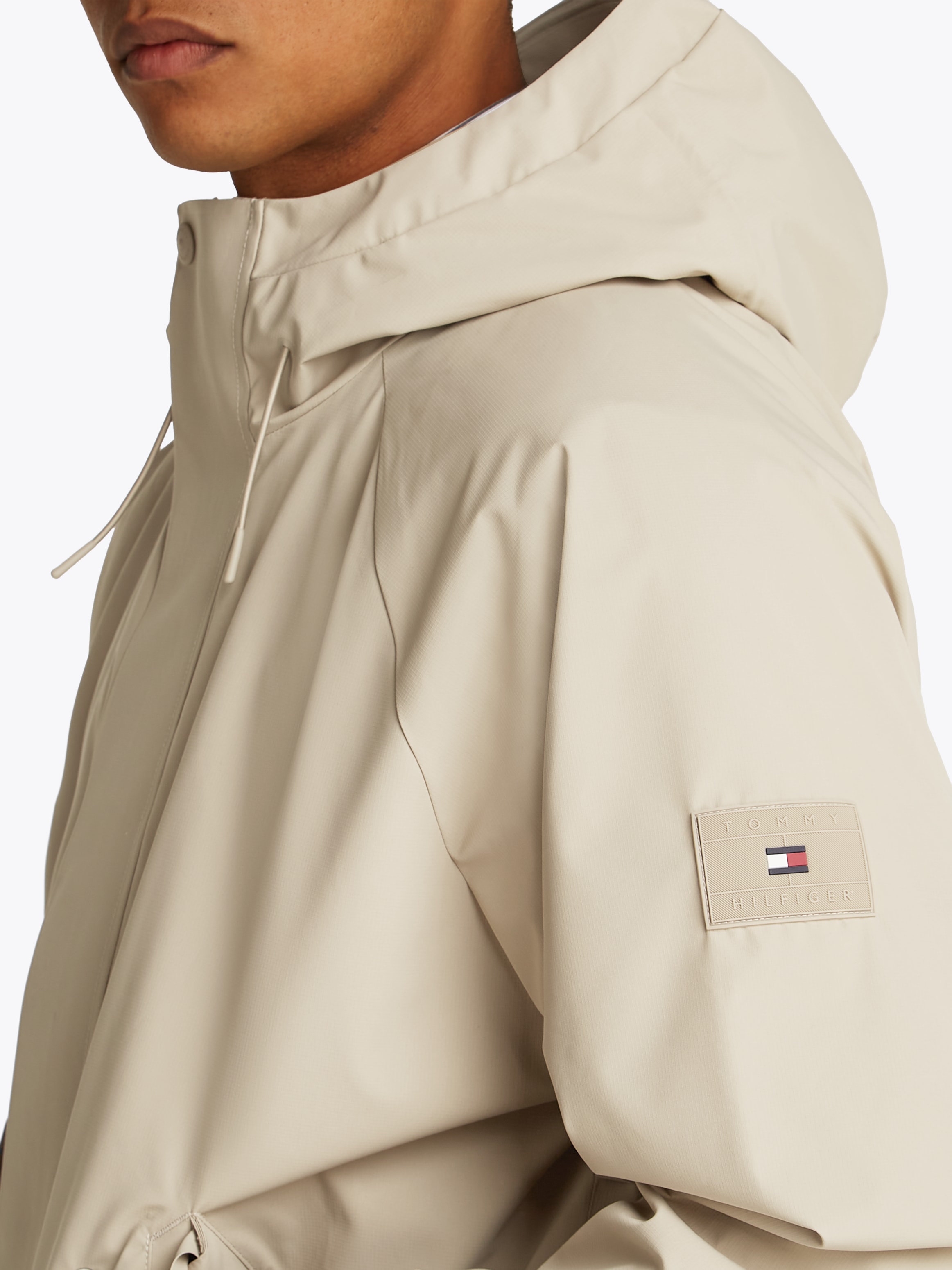 Tommy Hilfiger Kurzjacke »TECH HOODED JKT« mit Kapuze