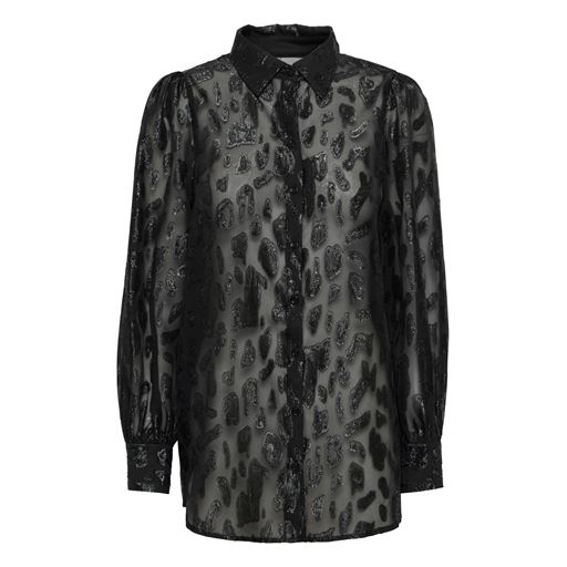 Fransa Glimmer Leo Skjorte, Sort, S
