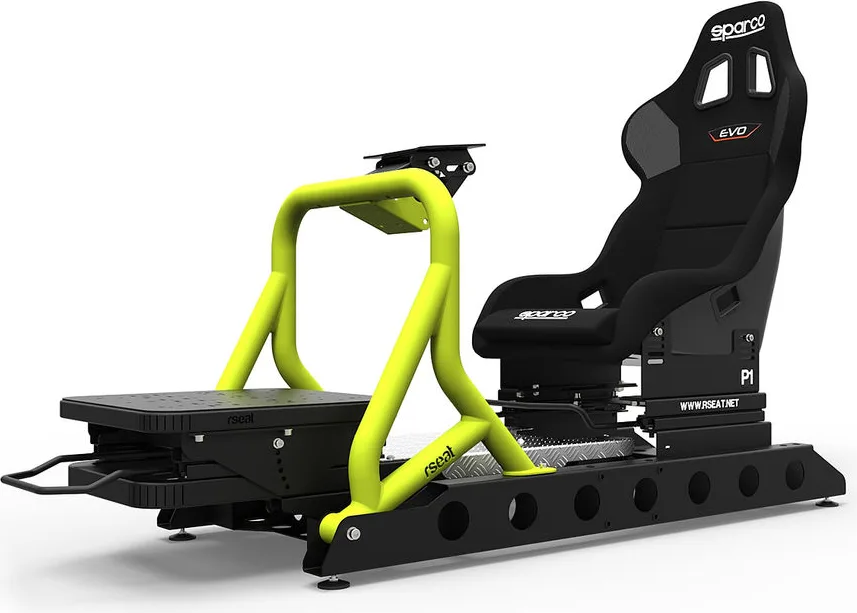 rSeat P1 Jaune Sièges simulation gaming