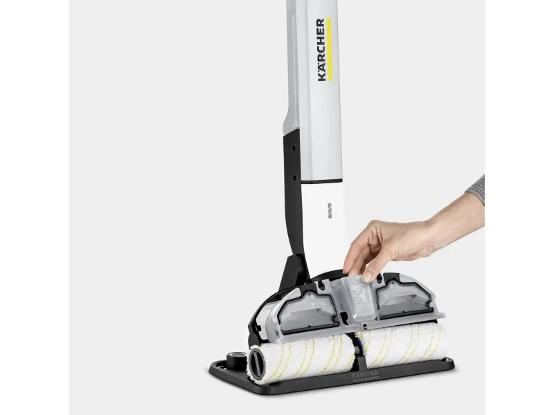 Kärcher EWM 2 - Elektrisk moppe - stav - ledningsfri - 1 batteri, inkluderet oplader