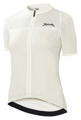Maillot Manches Courtes Femme Spiuk Anatomic Blanc