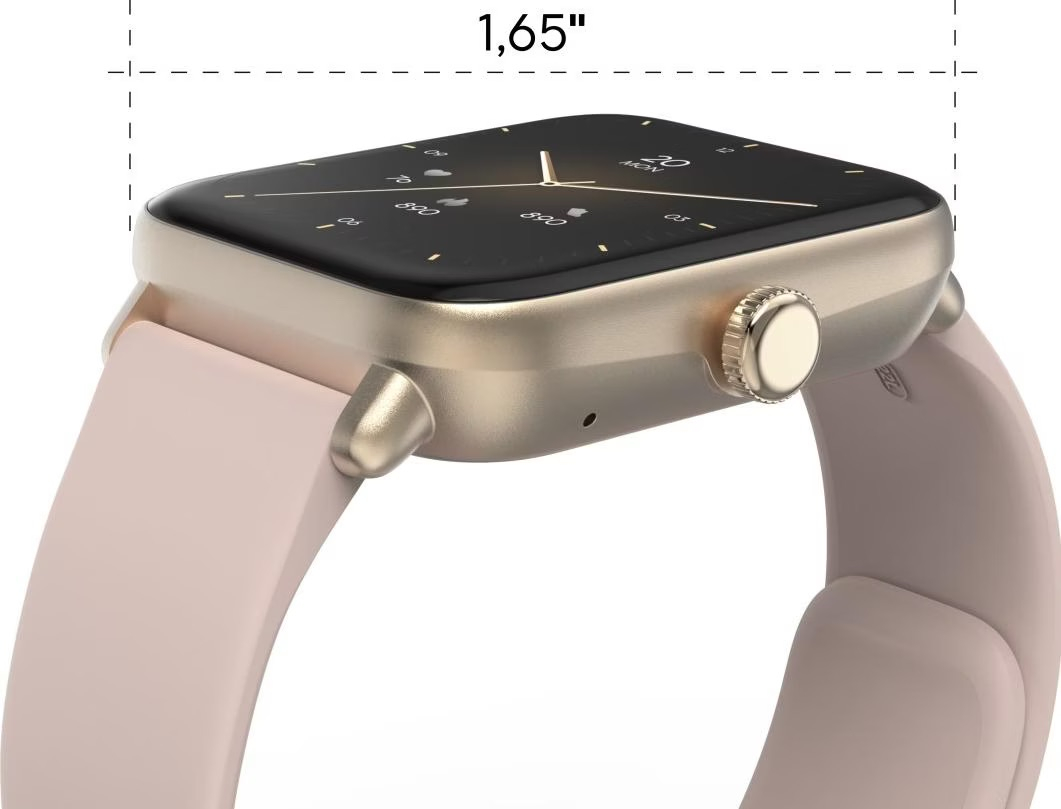 Fit Watch 6010 Smart Watch Bluetooth Fitness Tracker 1.65