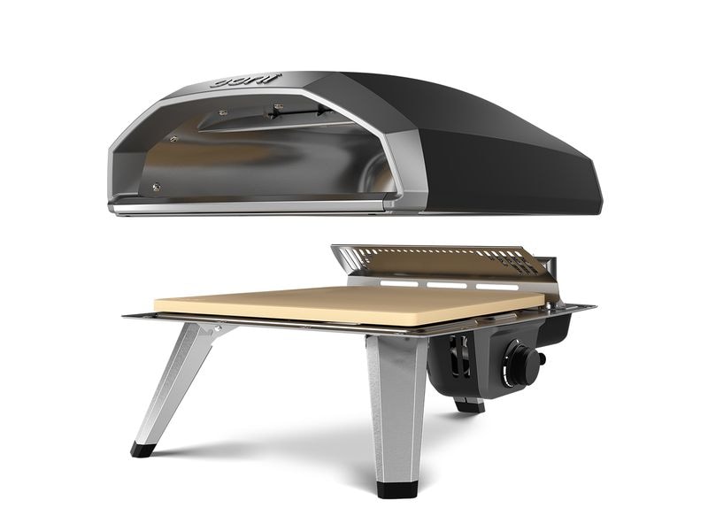 Ooni Pizza Ovens Pizzaofen Koda 2 / schwarz Gasbetriebener Outdoor-Pizzaofen