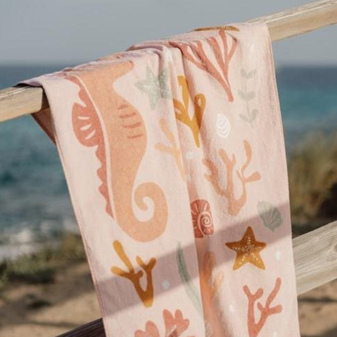Little dutch badlaken ocean dreams pink