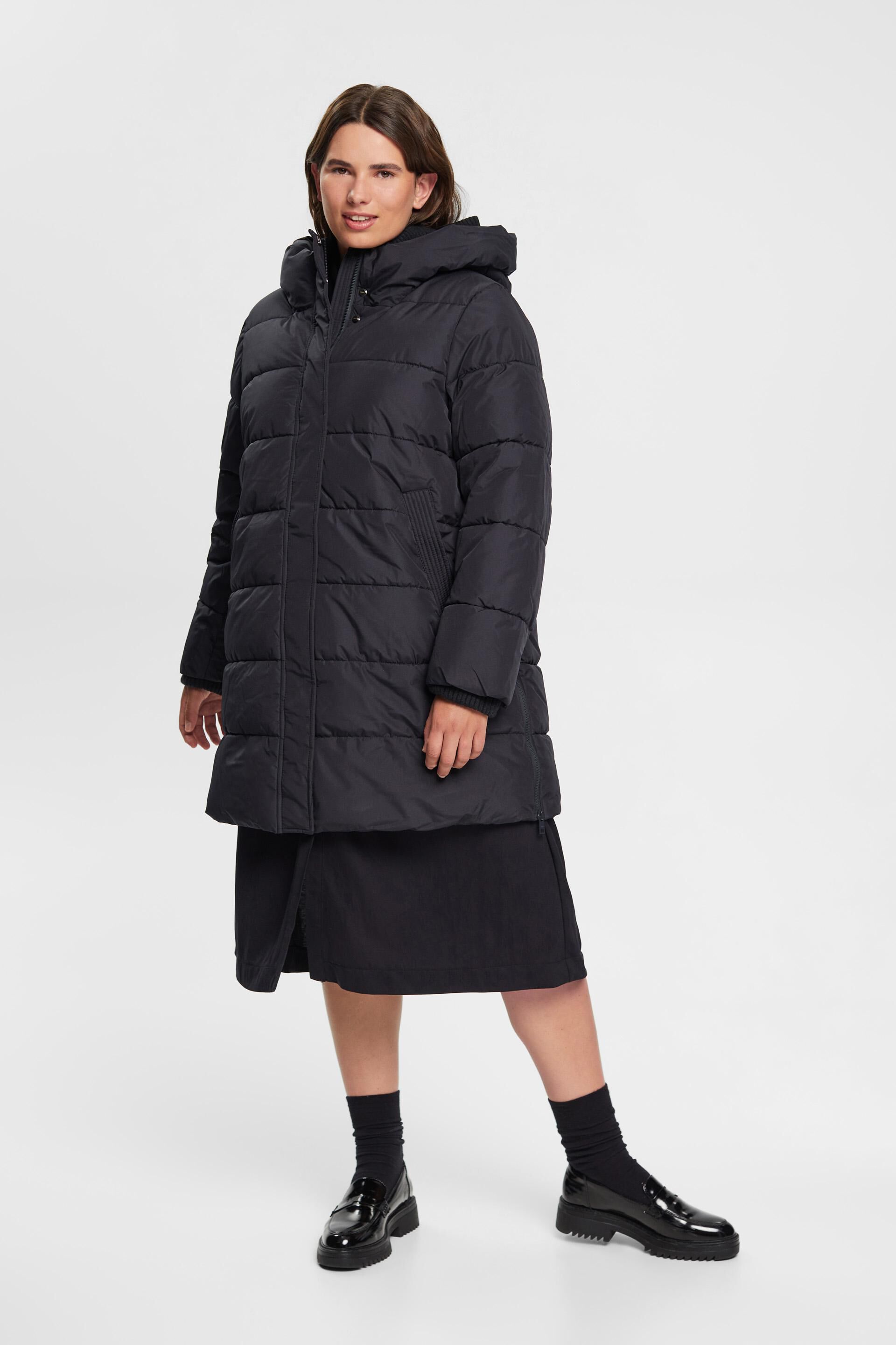 Manteau matelassé CURVY à capuche
