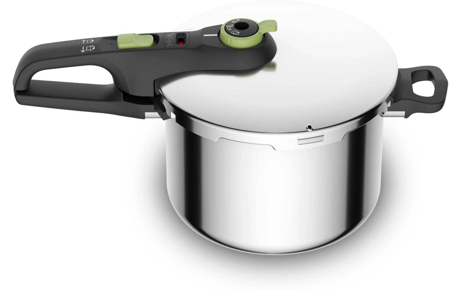 Secure Trendy Dampfkochtopf 6 l 22 cm<br>Schnellkochtopf mit Korb