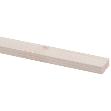 Lat vuren geschaafd 12x27 mm 240 cm