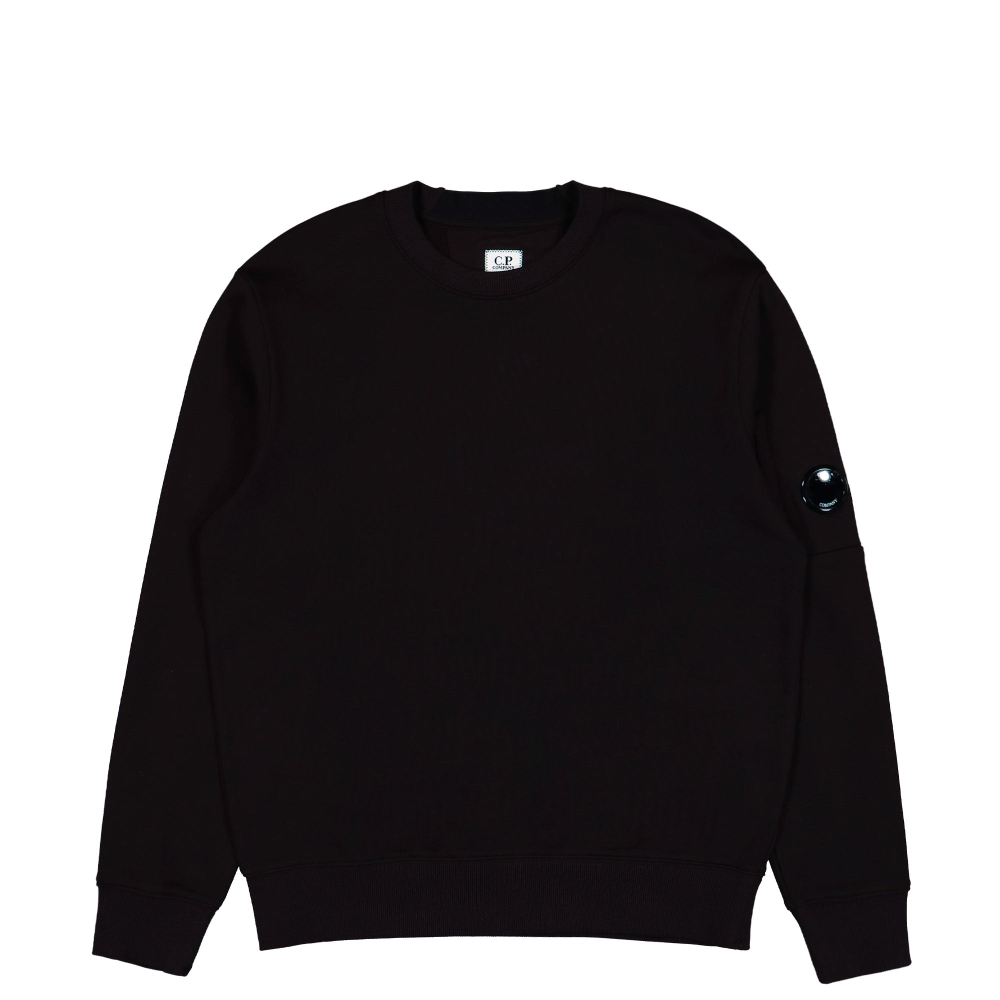 C.P. Company<br>Diagonal Raised Fleece Crew Neck Lens Sweatshirt