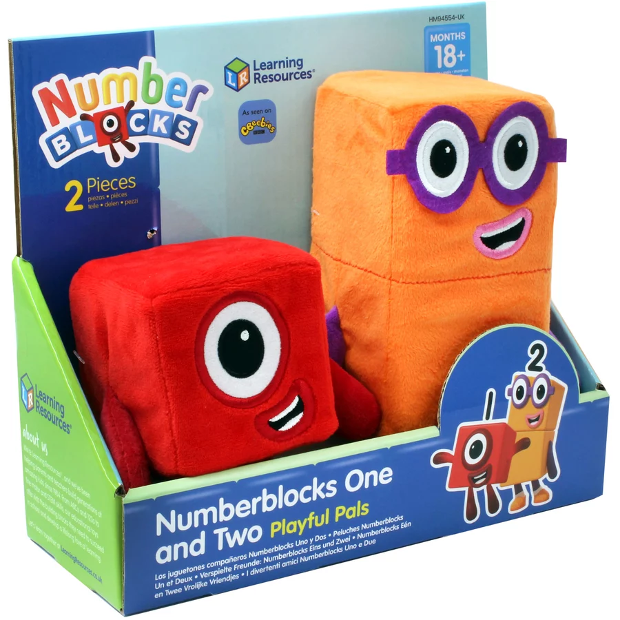 Learning Resources® Numberblocks One And Two Playful Pals