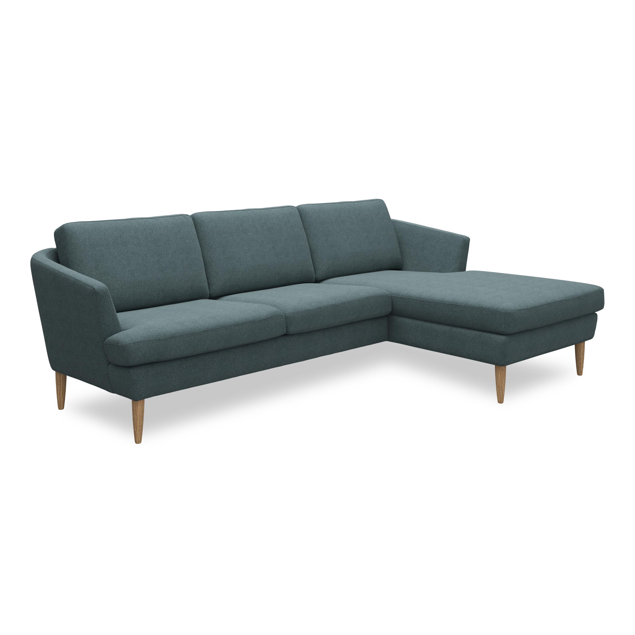 Timian højrevendt sofa med chaiselong