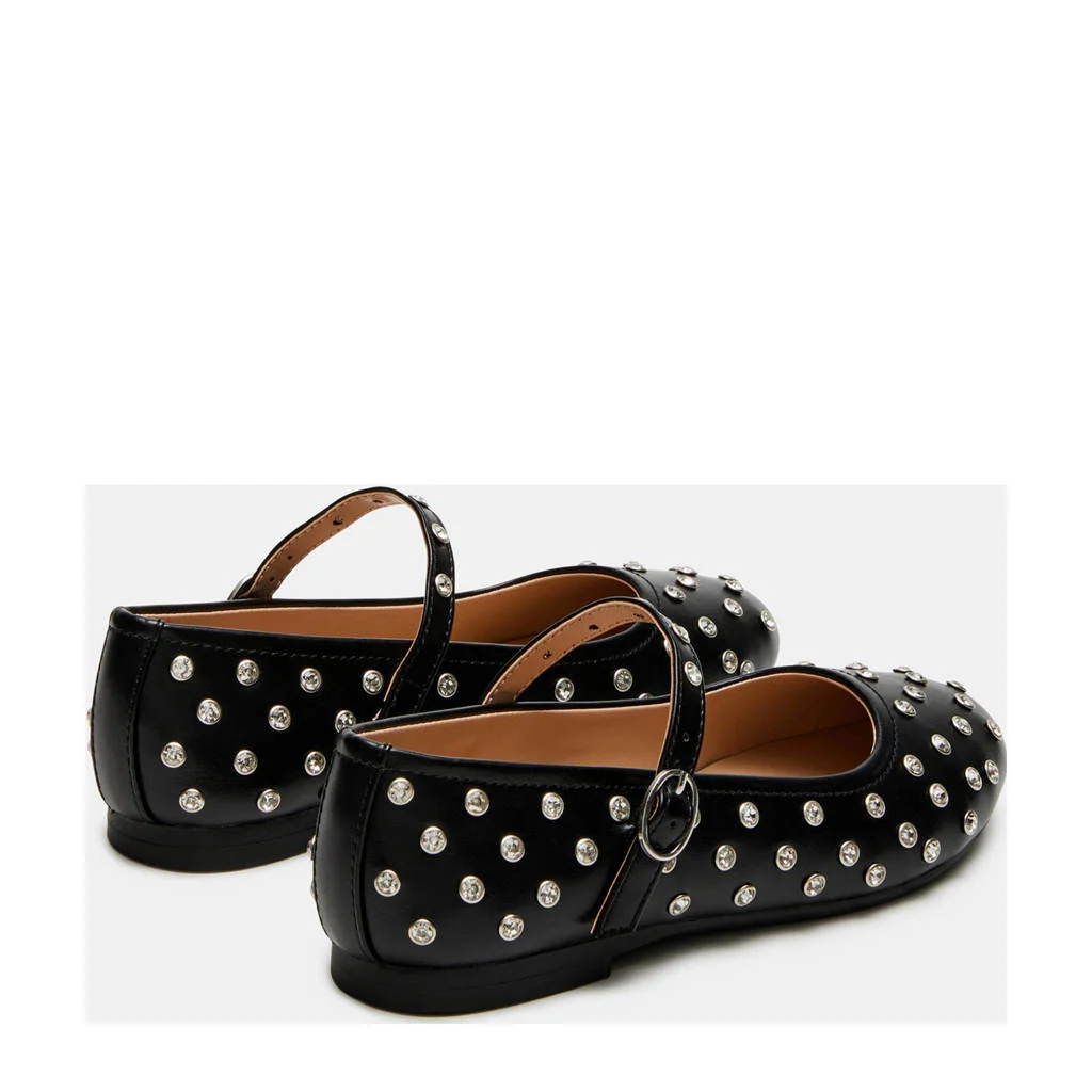 Steve Madden JVinetarballerina's zwart met studs