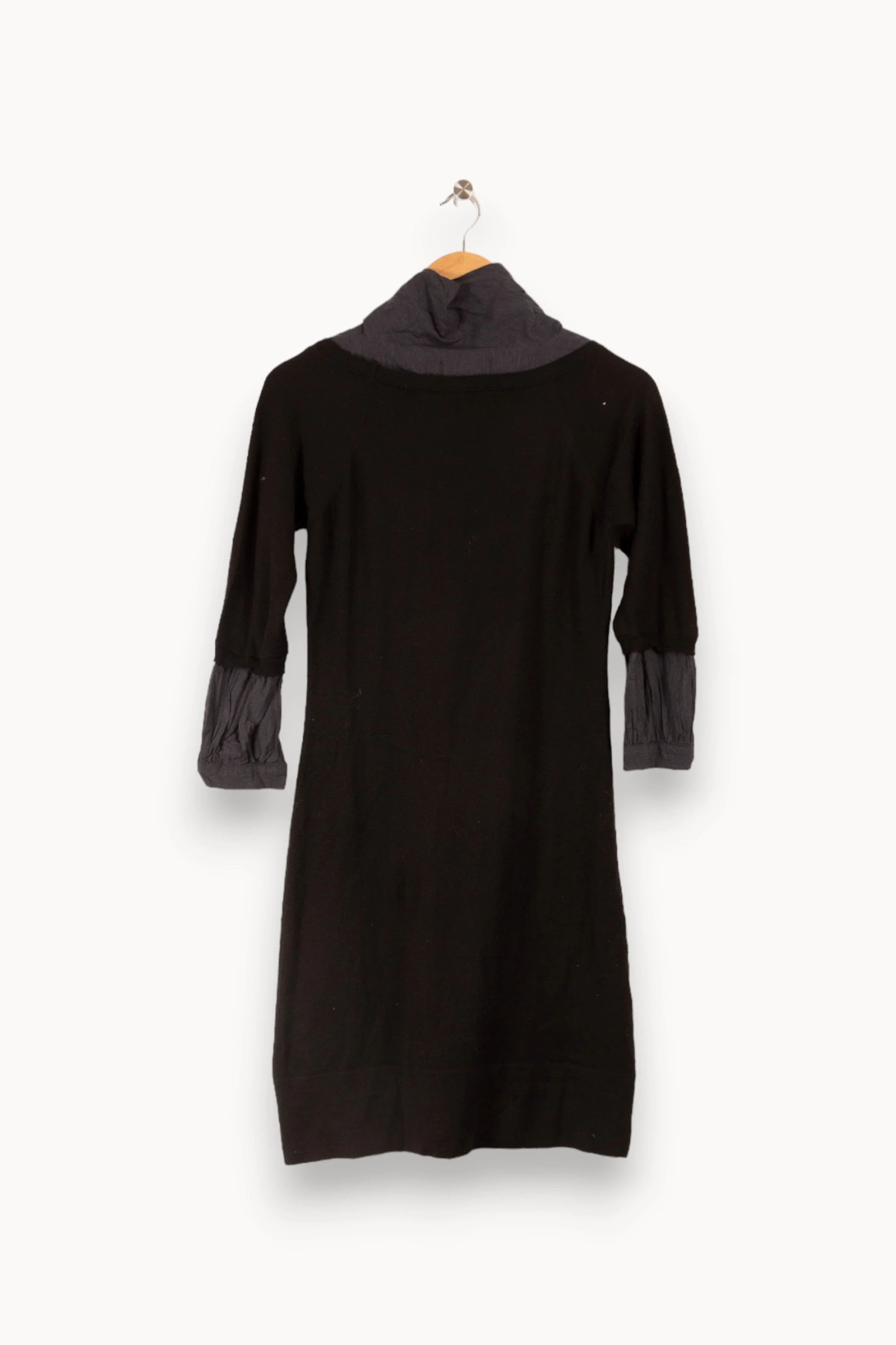 Robe courte accalmie | Noir