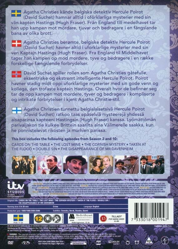 Poirot - Boks 4 - DVD