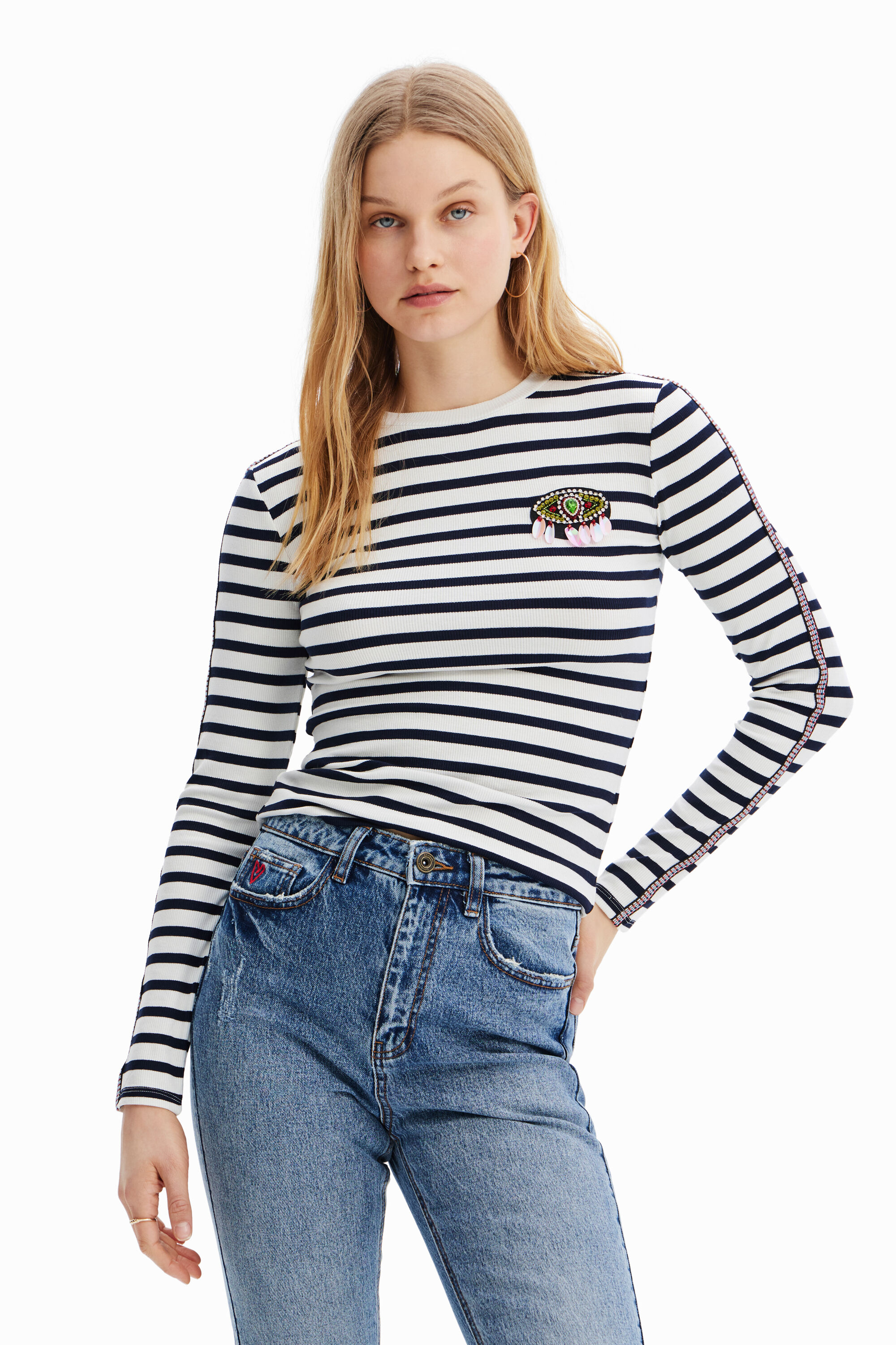 T-shirt rayures