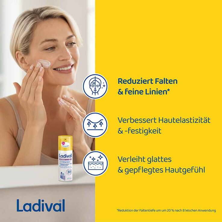 Ladival Anti-Aging Sonnenschutz-Creme LSF 50 + , 50 ml