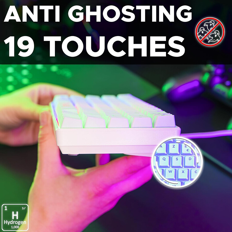 The G-Lab Keyz Hydrogen - Blanc