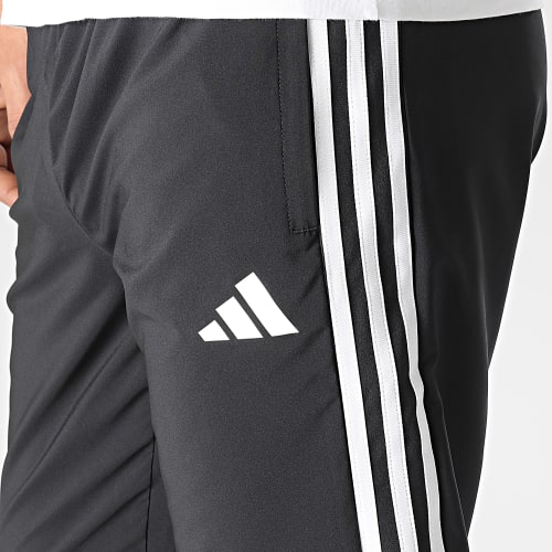 Pantalon Jogging A Bandes IB5012 Noir