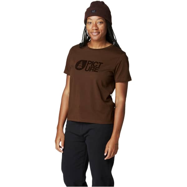 T-shirt PICTURE FALL TEE REGULAR W CHICORY COFFEE