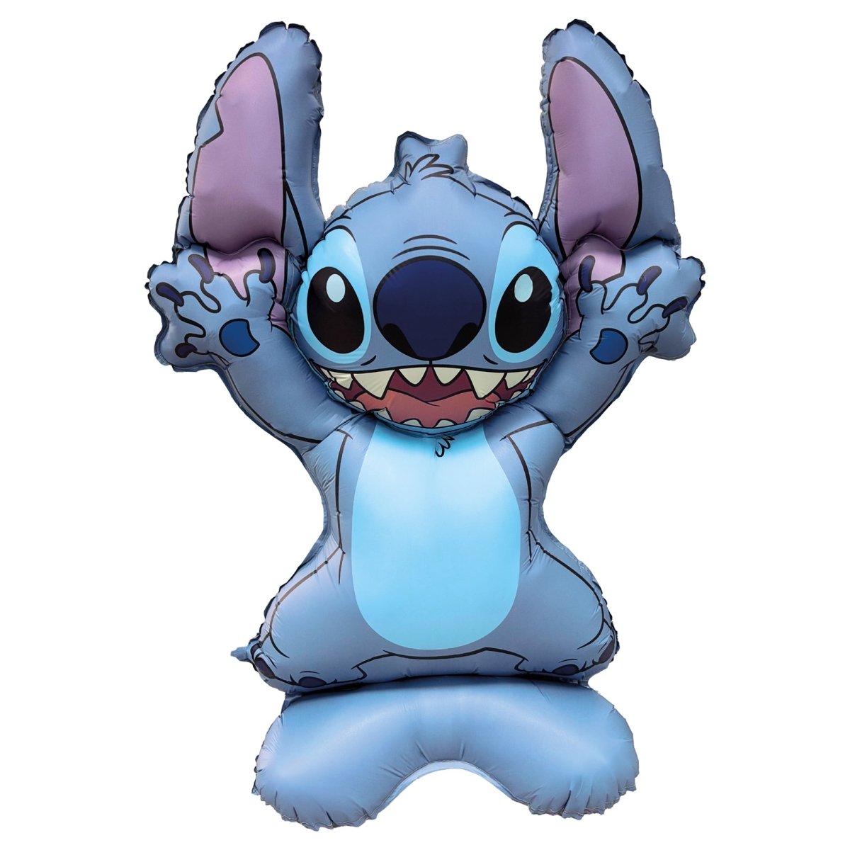 Stitch Helium Ballon Blauw Leeg 1,03m
