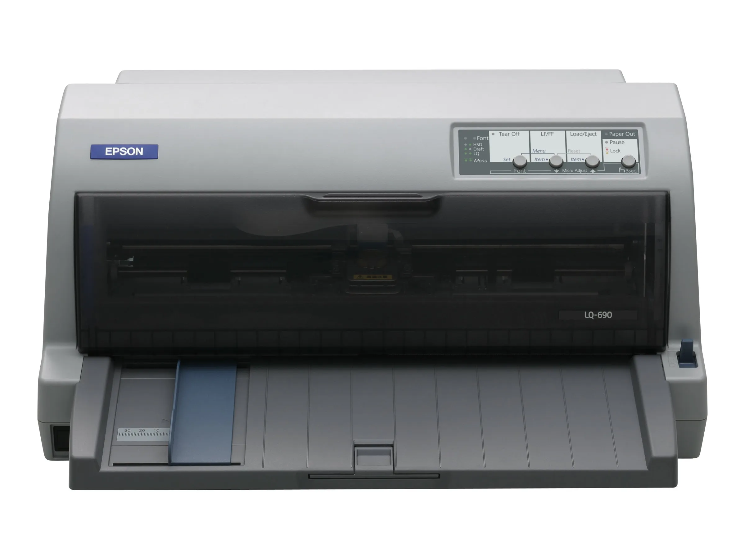 Epson LQ 690 - Printer - S/H - dot-matrix - 12 cpi - 24 pin - op til 529 tegn/sek. - parallel, USB