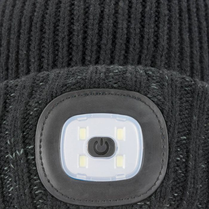 Heydon Waterproof Cold Weather LED Roll Beanie hue