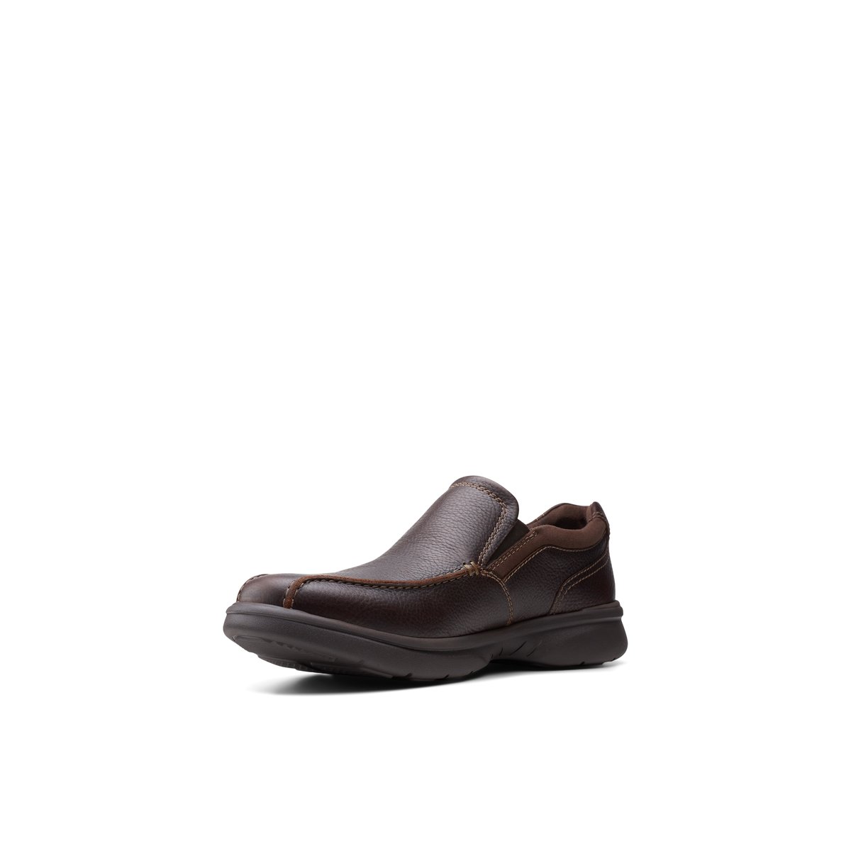 CLARKS-Bradley st-w-Chaussures décontractées - Talon plat - Marron
