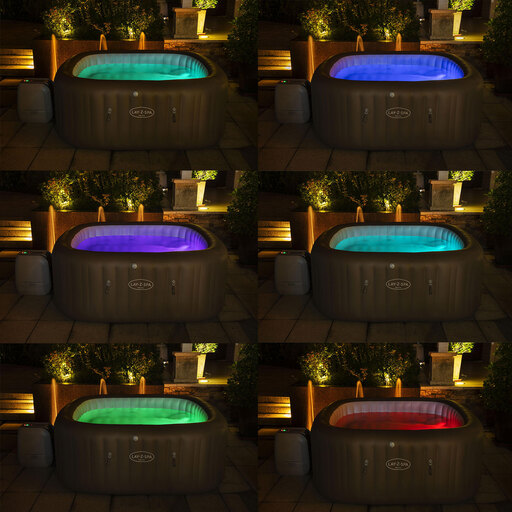 Jacuzzi Bestway Lay-z-spa Palma Hydrojet para 7 pessoas