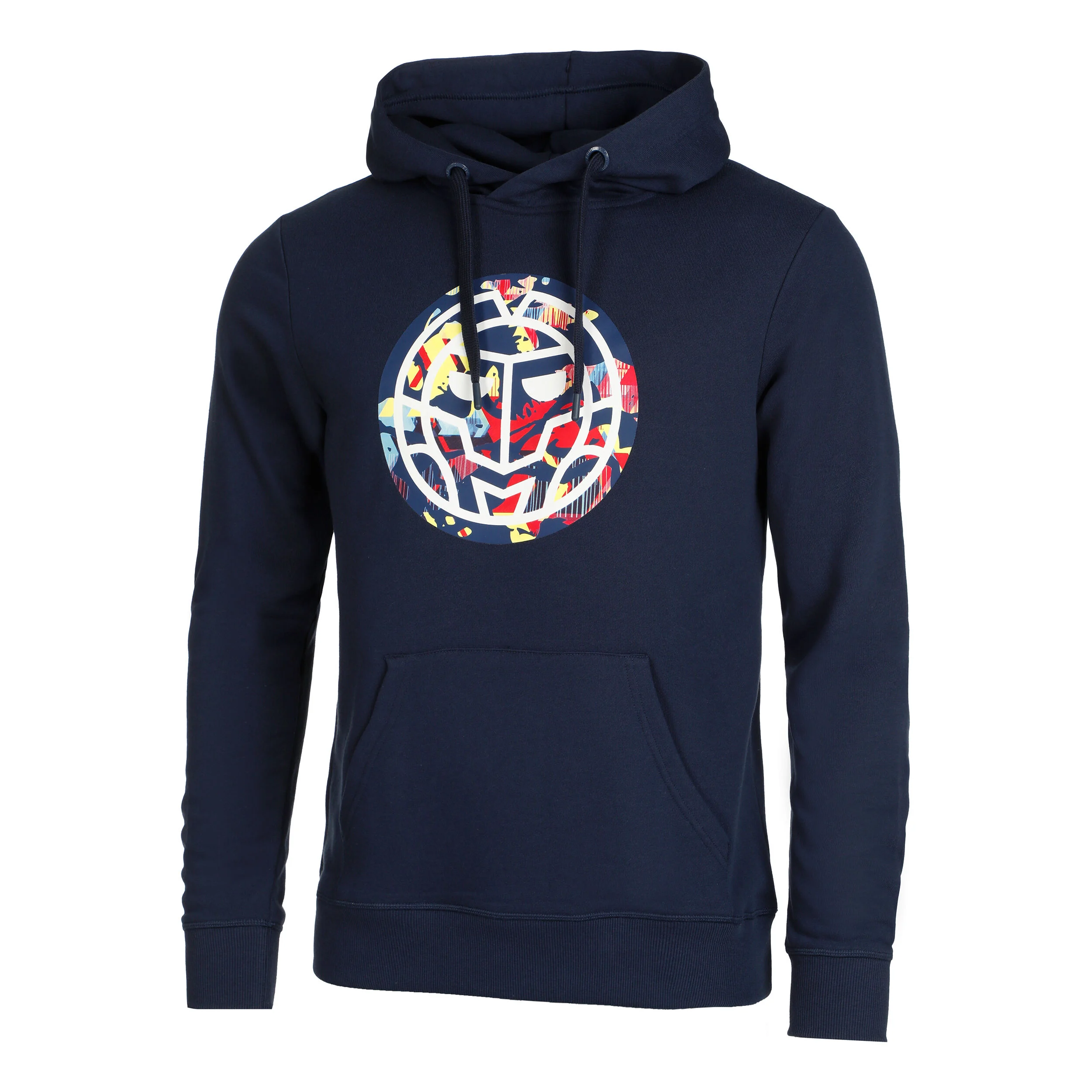 BIDI BADU Wild Arts Chill Sweat À Capuche Hommes - Bleu Foncé , Multicouleur