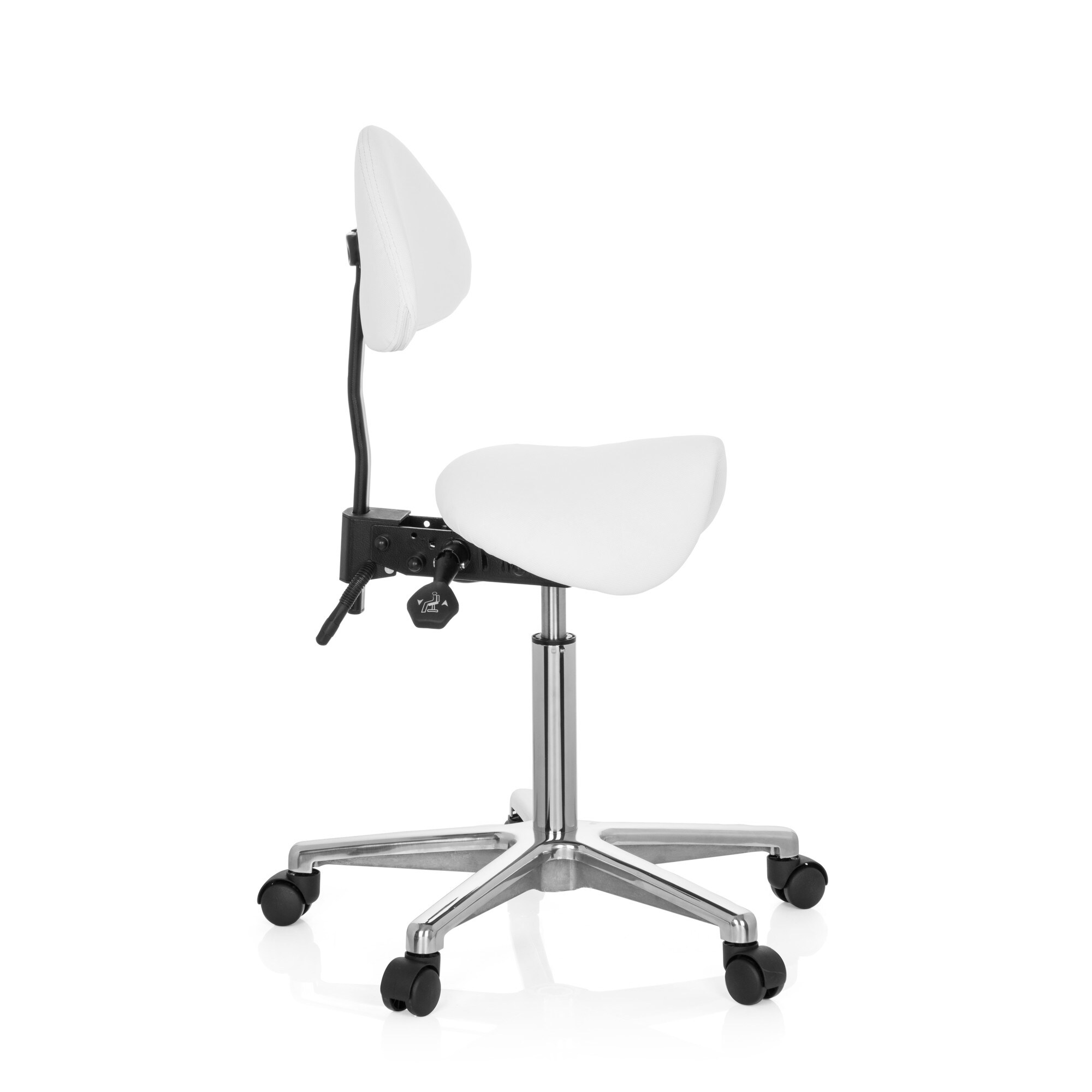 Sattelhocker TOP WORK 20 Kunstleder ohne Armlehnen hjh OFFICE