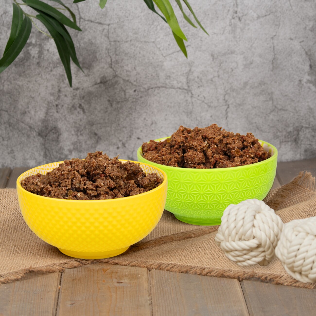 Lyra Pet Lecker.Pet Luna's Saftige Fleischmahlzeit mit Lamm Hundefutter Nassfutter 6x400 g