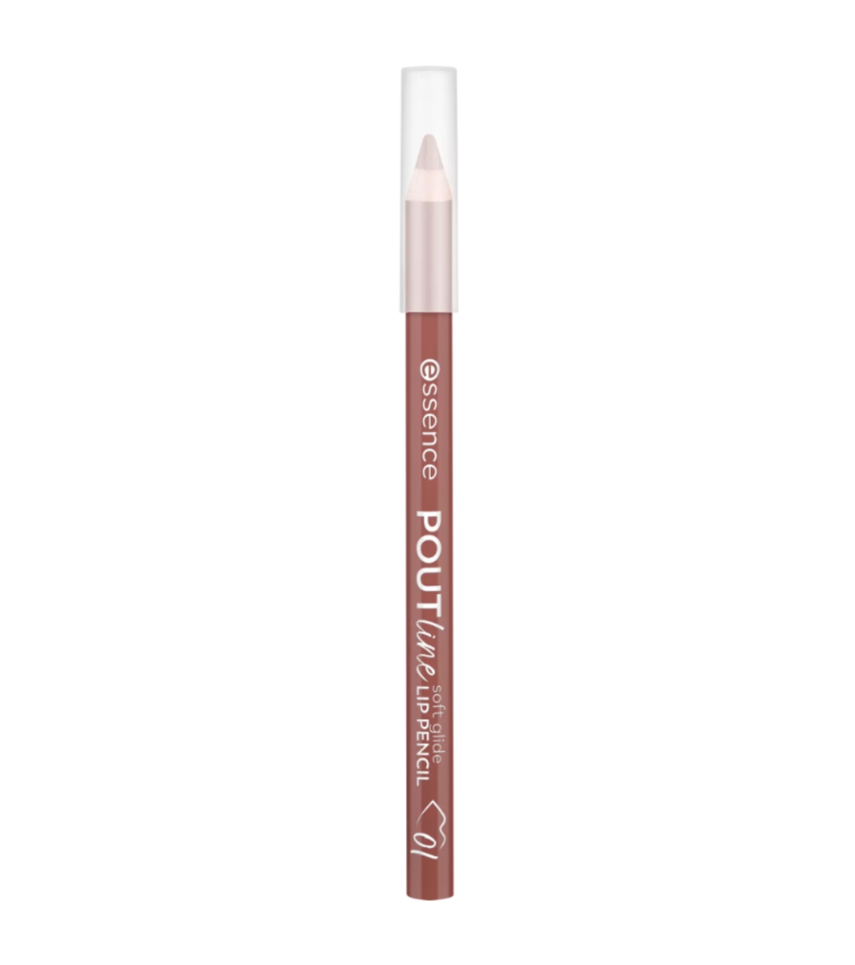 essence - Lápis de contorno labial POUTline soft glide - 01: Like To Mauve It