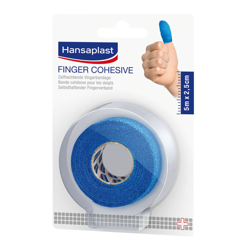 Hansaplast Finger Cohesive Zelfhechtende Vingerbandage5m x 2,5 cm
