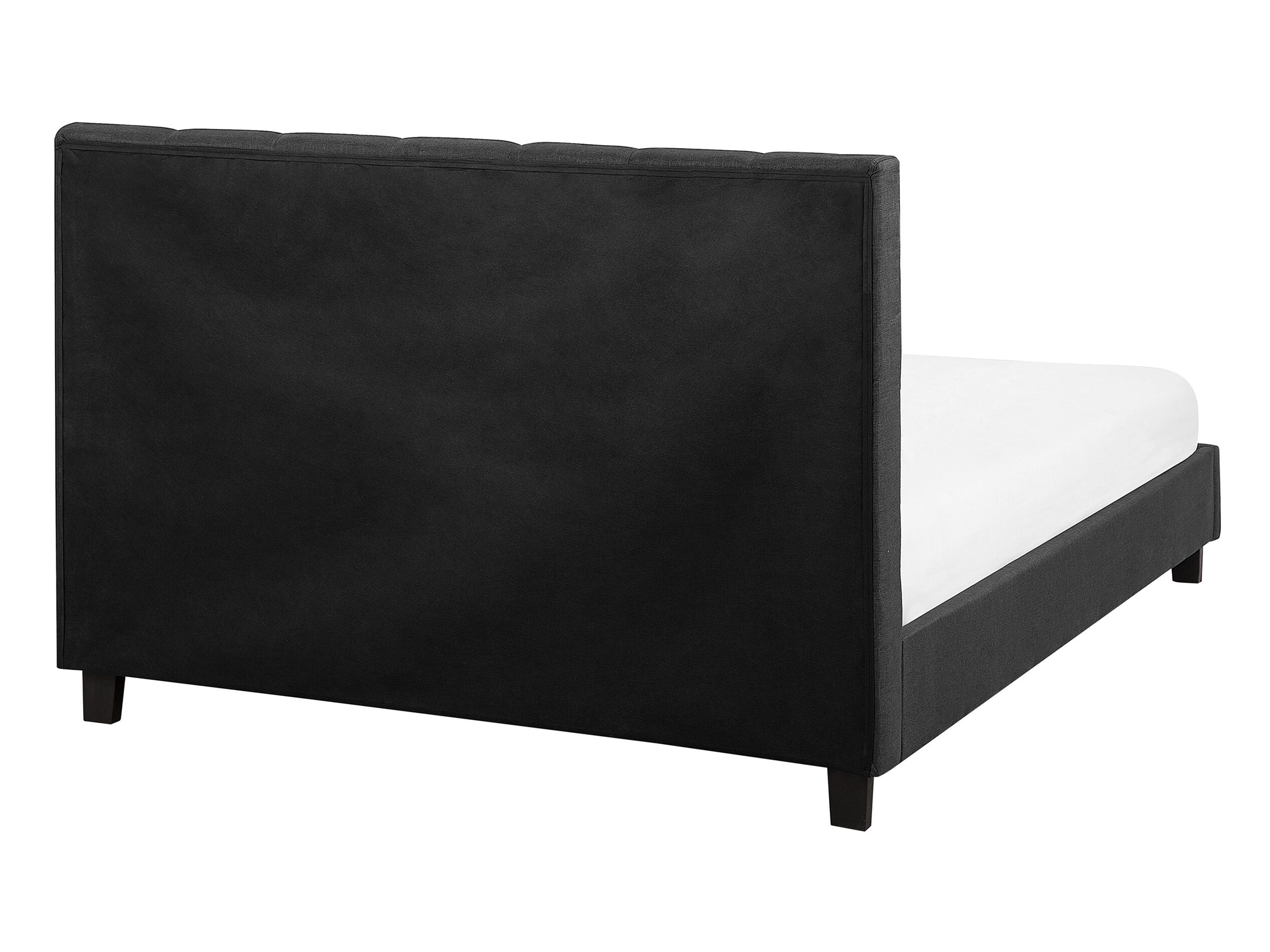 Waterbed Stof LA ROCHELLE 140 x 200 cm Donkergrijs