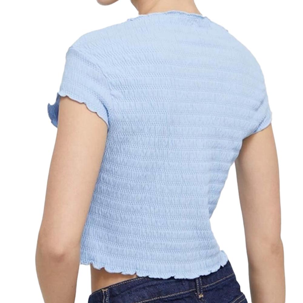 Tommy Hilfiger T-shirt Bleu Femme Tommy Hilfiger Smock