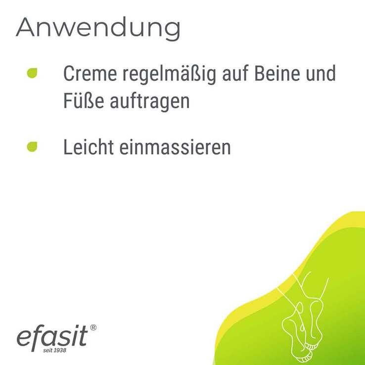 Efasit Sensitive Fußcreme, 75 ml