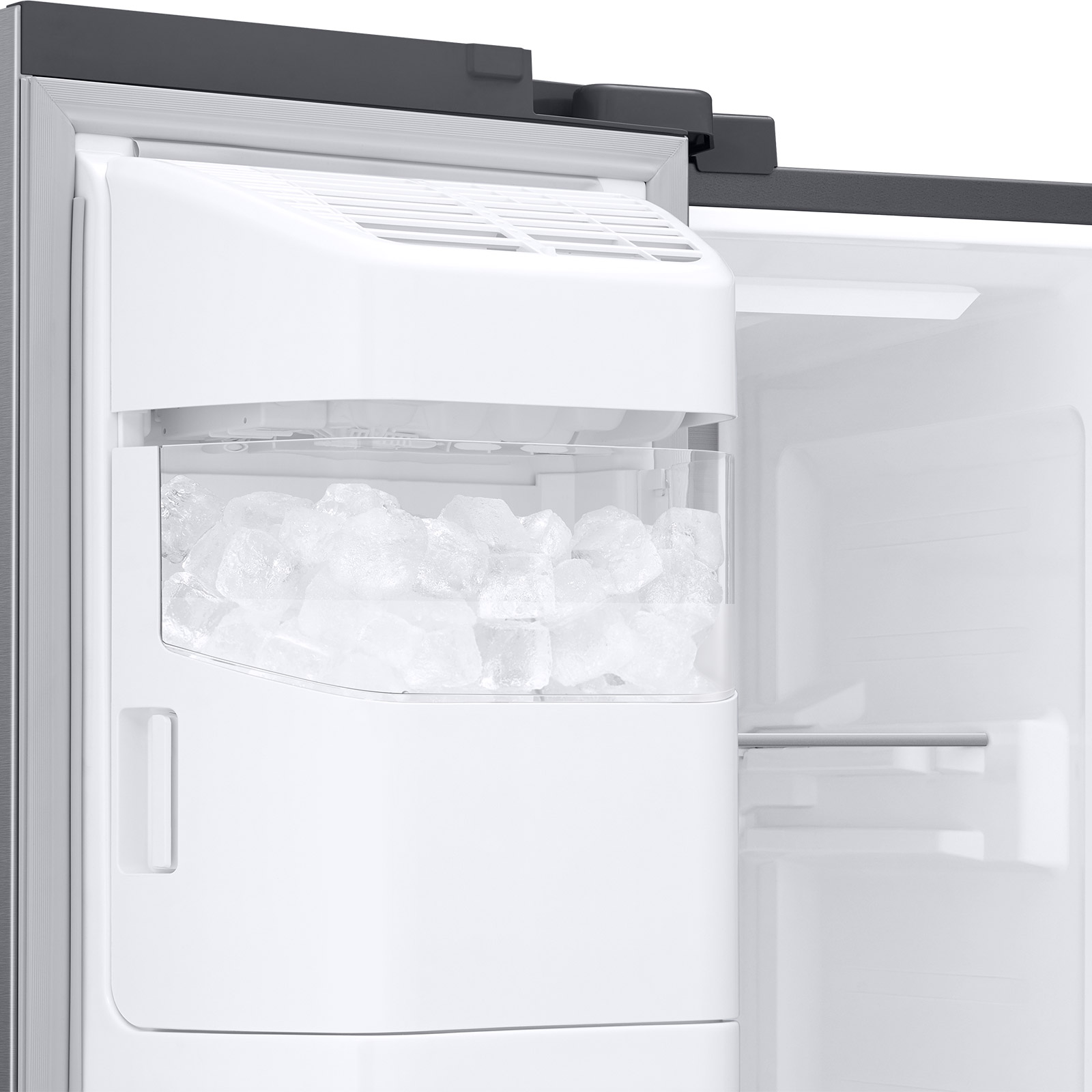 SAMSUNG Side-by-Side Kühl-Gefrierkombination RH68B8520S9/EG - Edelstahl - F