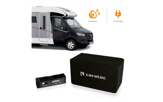 Caratec Audio CAS212S Soundsystem Mercedes-Benz Sprinter S907/910 für Fahrzeuge mit MBUX 7 mit Navigation und 10 schwarz
