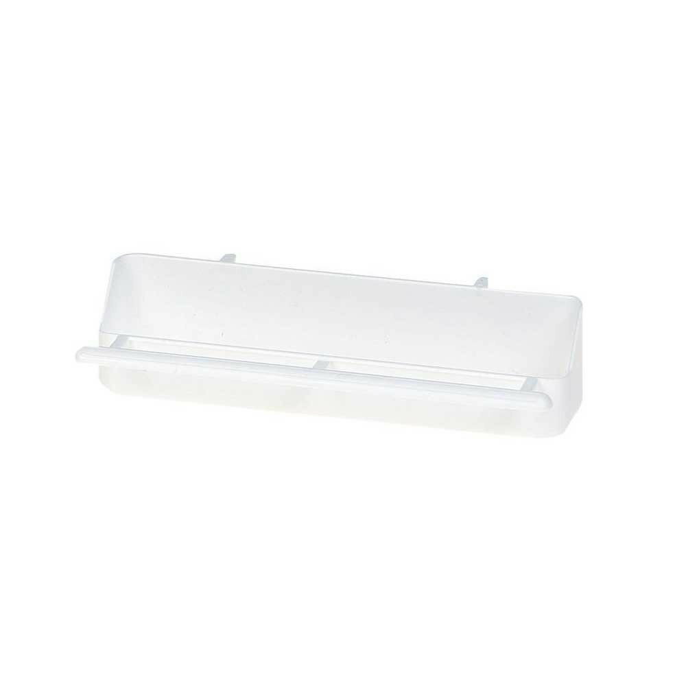 Mangeoire en plastique avec perchoir 18 cm pour cage à oiseaux